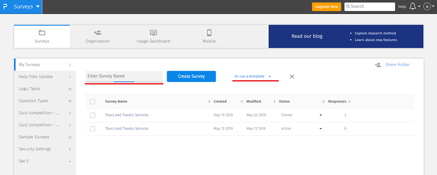 Survey Software Help Image